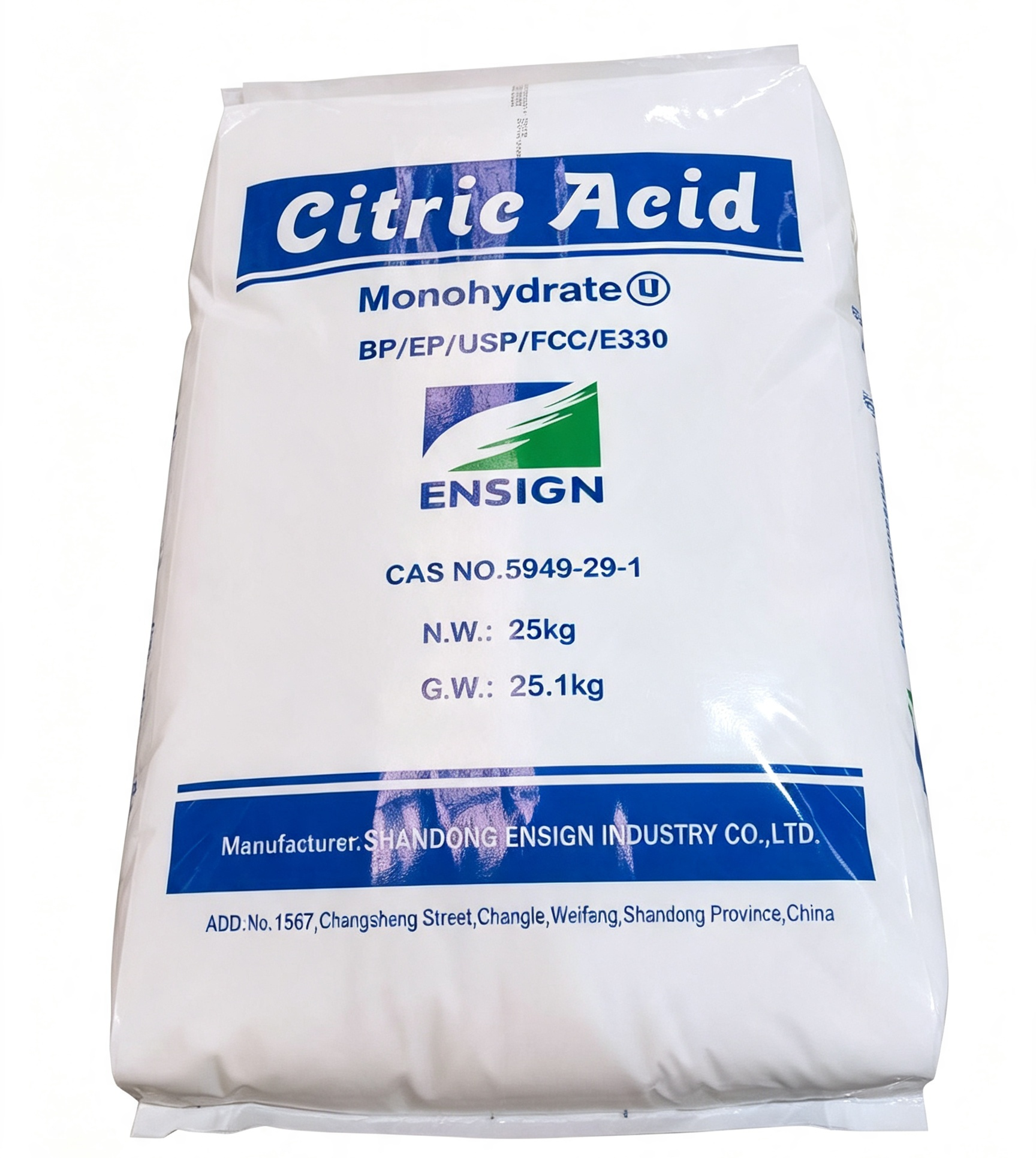 Citric Acid Monohydrate 一水柠檬酸